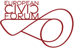 European Civic Forum, logo.