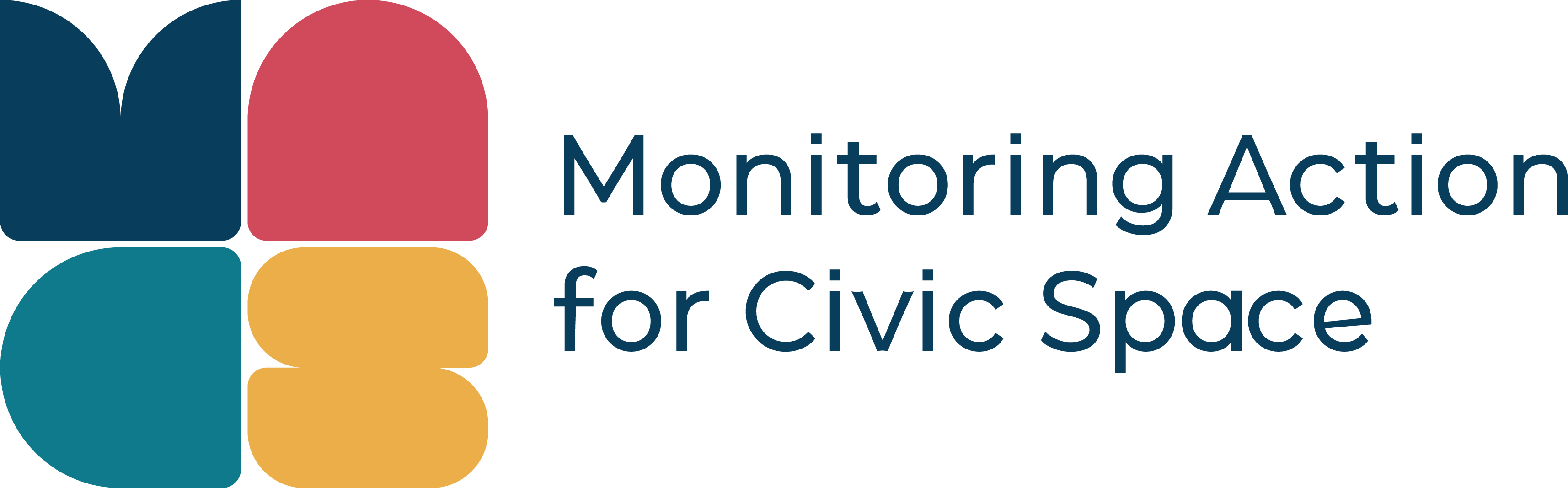 Monitoring Action for Civic Space logo.